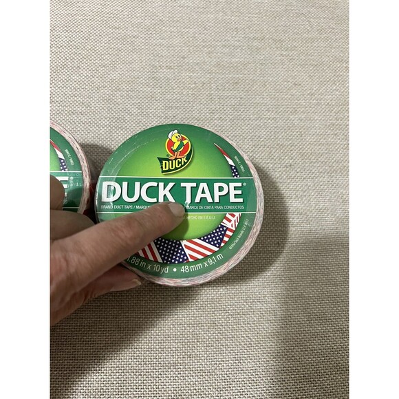 Duck Tape Bundle Patriotic USA 4th Of July Flag  Stars & Stripes Decor New - Picture 7 of 7
